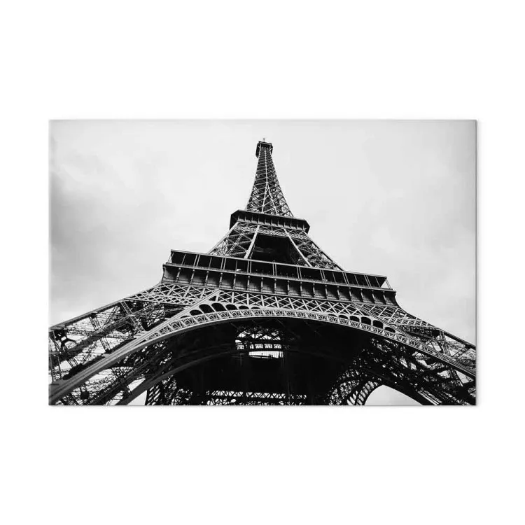 Icône de Paris (1 pièce) - la Tour Eiffel en noir et blanc