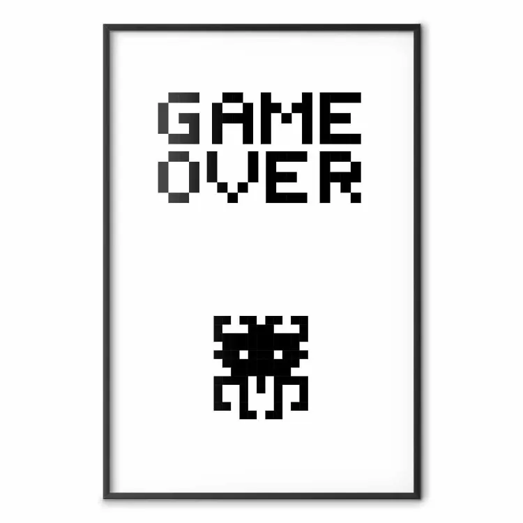 Game Over - Composition Pixels