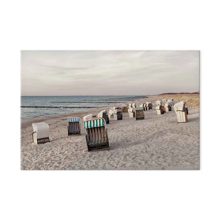 Plage avec vue sur la mer (1 partie) - rencontre de l'eau et du sable