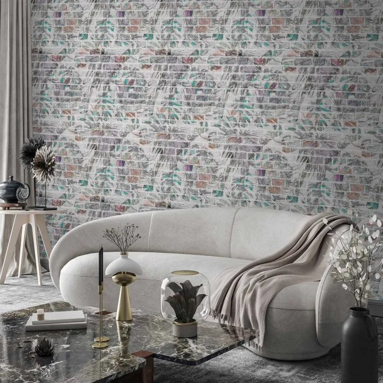Mur de palmiers