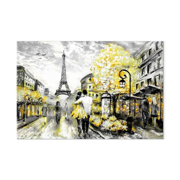 Colourful Rendez-Vous (1 Part) Wide Yellow