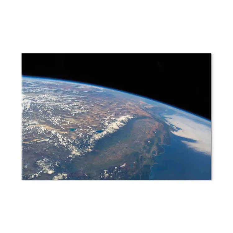 Image satellitaire - une photographie de la Terre vue de l'espace