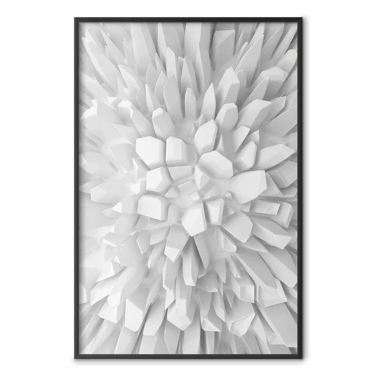 Amour glacial - roches blanches en 3D