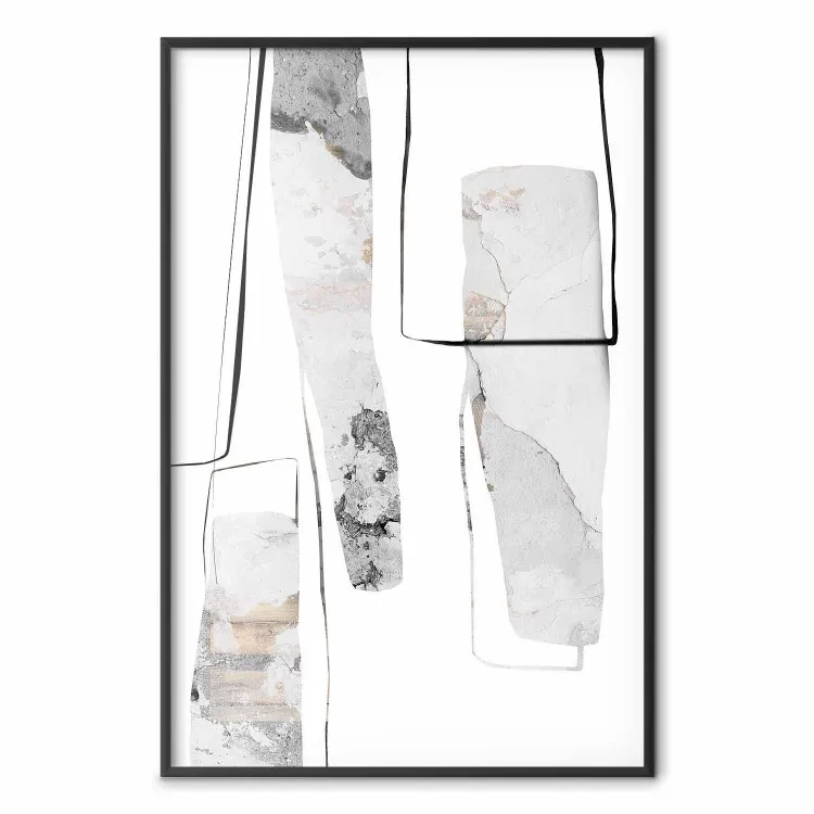 Réforme de grisaille - line art et formes abstraites