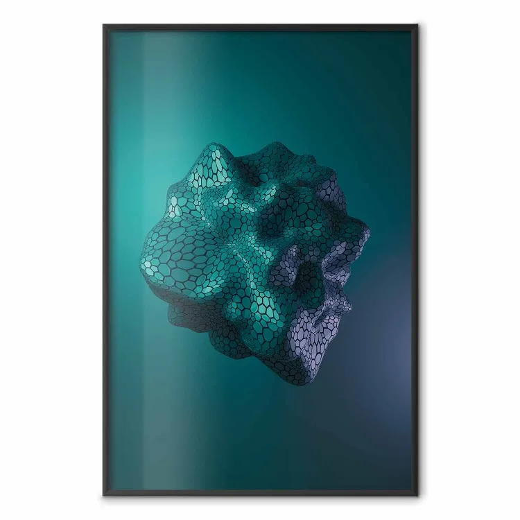 Gamma - figure abstraite bleue