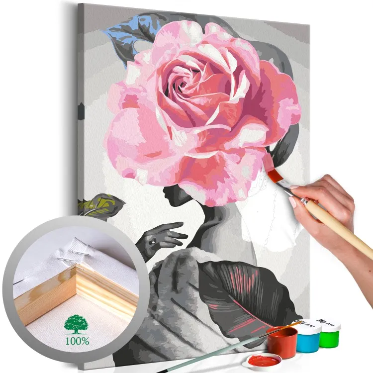 Rose et fourrure
