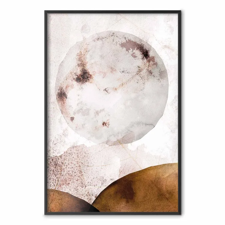 Taches Ensoleillées - texture avec cercle blanc