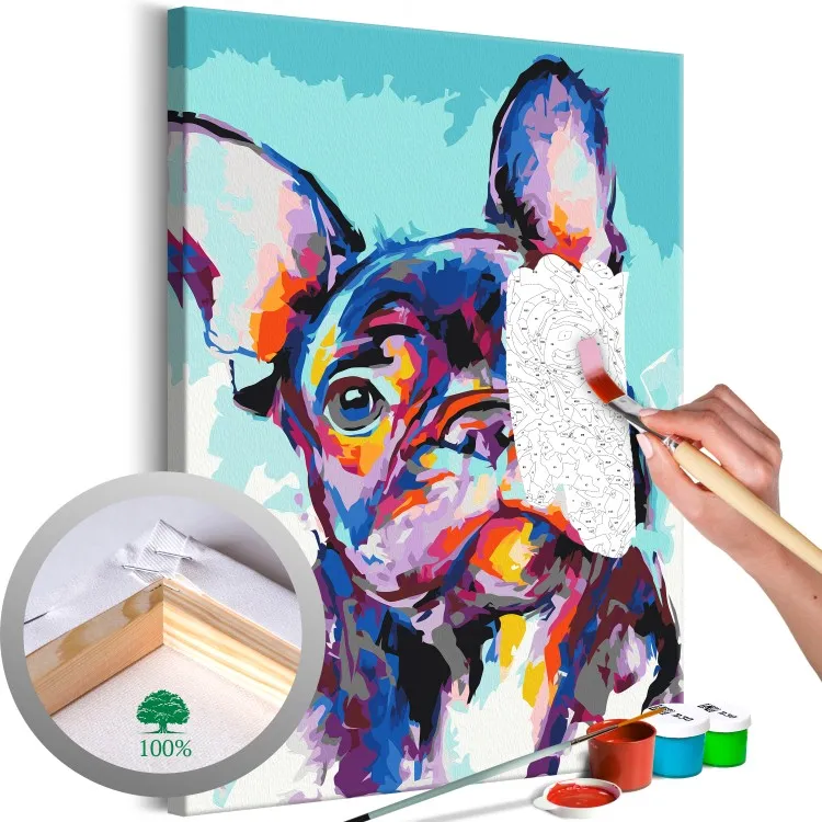 Portrait de bouledogue