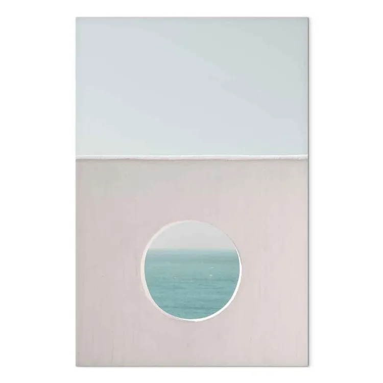 Horizon Circulaire (1 partie) vertical - paysage maritime
