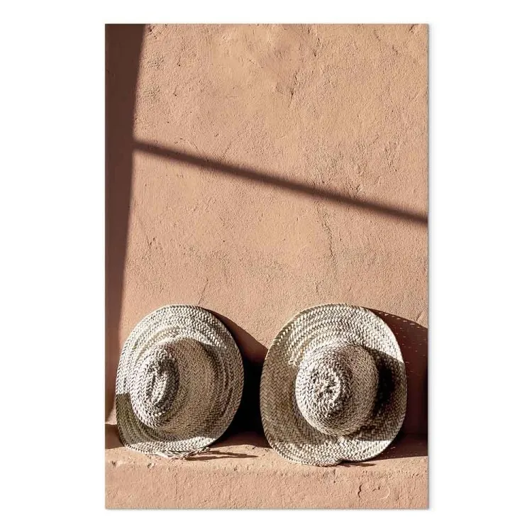Couple Ensoleillé (1 partie) vertical - paysage de chapeaux