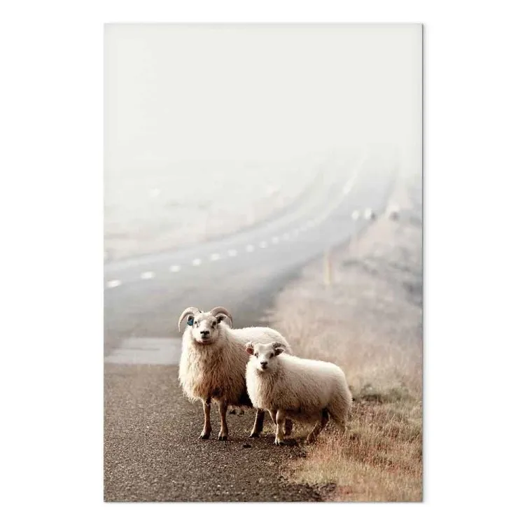 Voyageurs extraordinaires (1 partie) vertical - animaux sur la route
