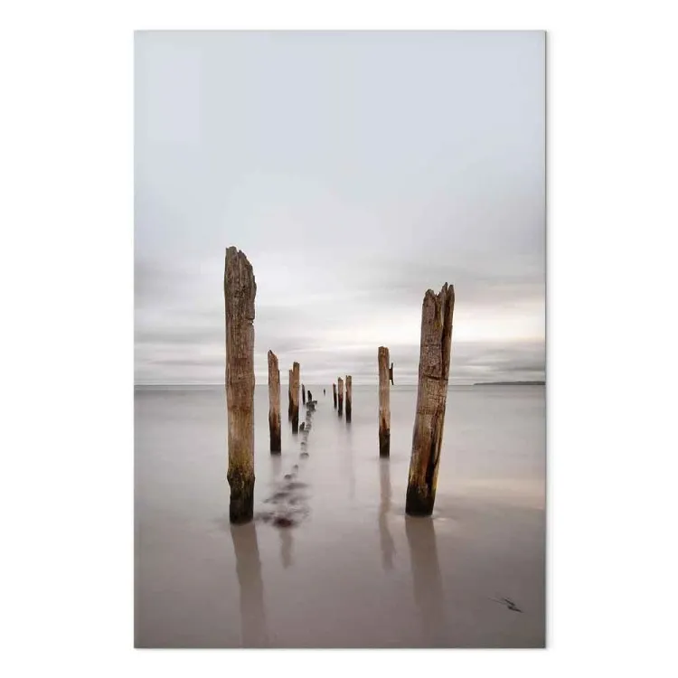 Calme apparent (1 partie) vertical - paysage marin