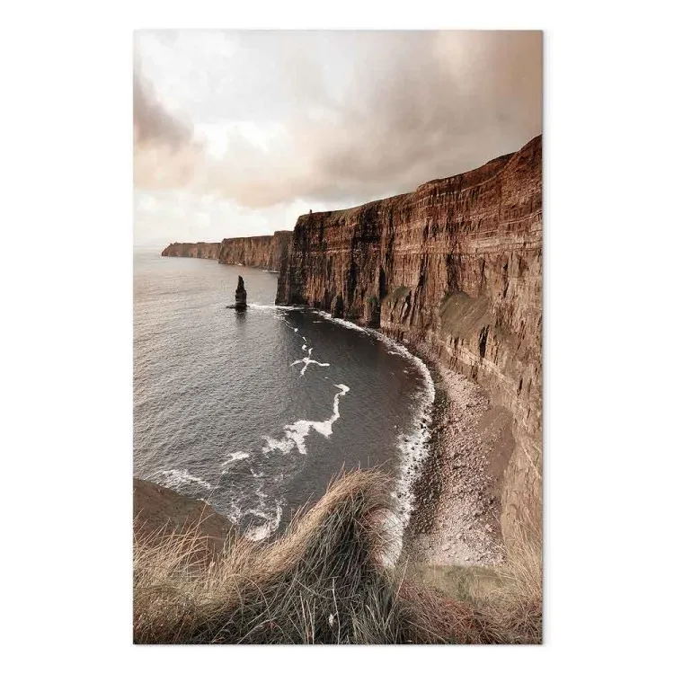 Falaises solitaires (1 partie) vertical - paysage marin