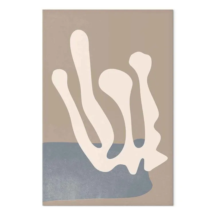 Découpe végétale  - une abstraction avec un motif floral