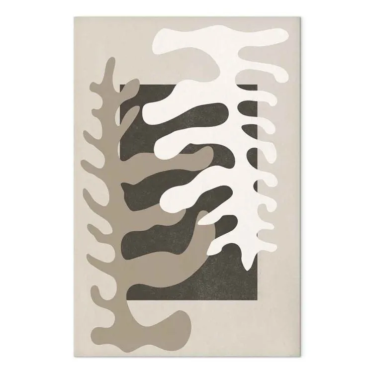 Danse de fleurs - un motif floral abstrait dans un style boho