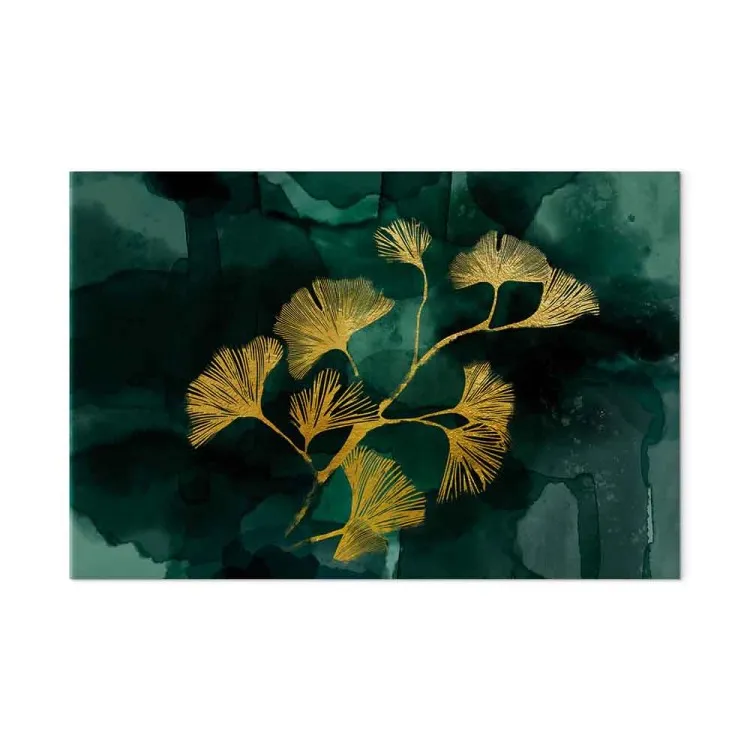 Ginko doré (1 partie) large - paysage de plante glamour