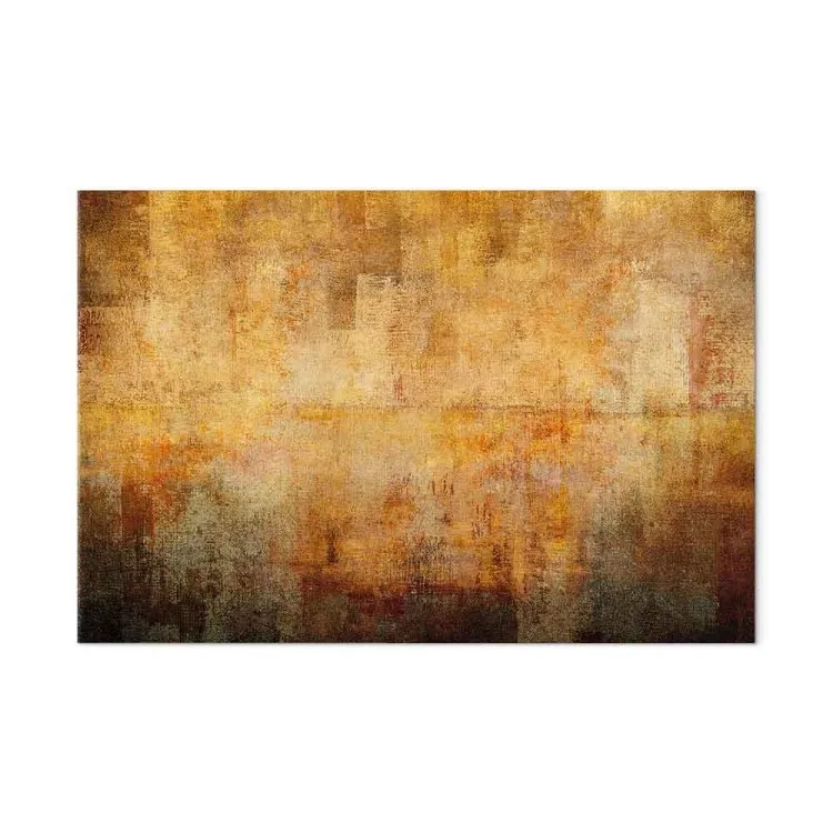 Puissance de la pensée (1 partie) large - Texture abstraite orange