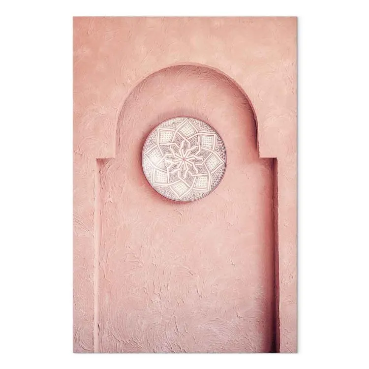 Niche rose (1 partie) vertical - Architecture arabe du Maroc
