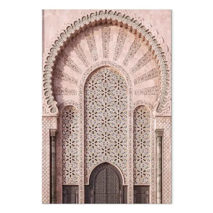 Porte ornée (1 partie) vertical - Architecture à motif arabe