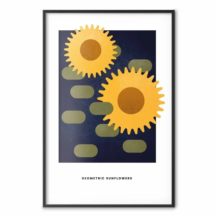 Tournesols géométriques