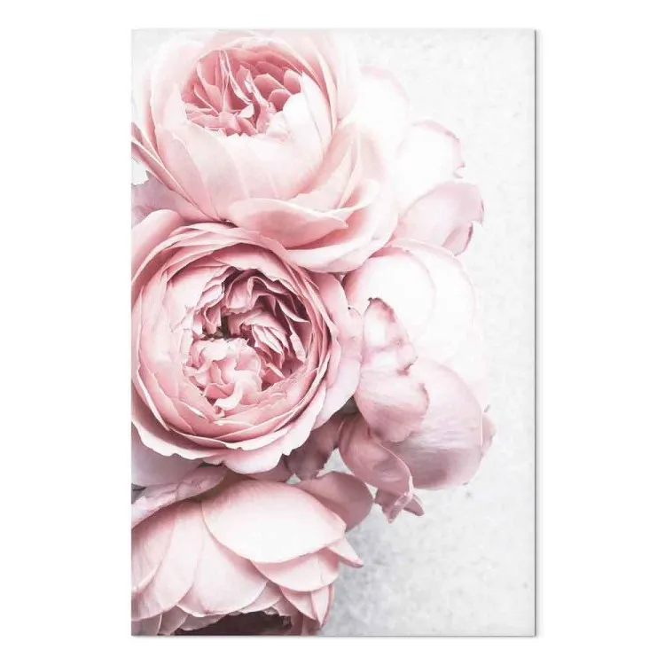Parfum de rose (1 partie) vertical - Fleurs roses en boho