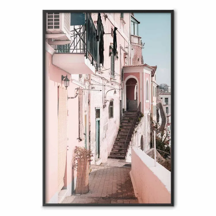 Maison à Amalfi - architecture rose italienne
