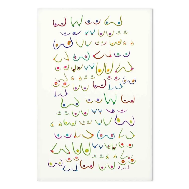 Couleurs de l'amour (1 partie) vertical - Actes abstraits