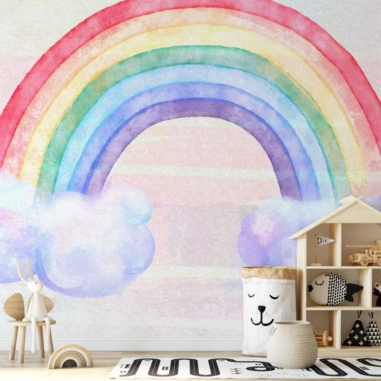 Magie de l'arc-en-ciel - une composition colorée