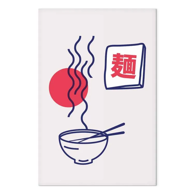 Ramen refroidissant (1 partie) vertical - Nature morte minimaliste