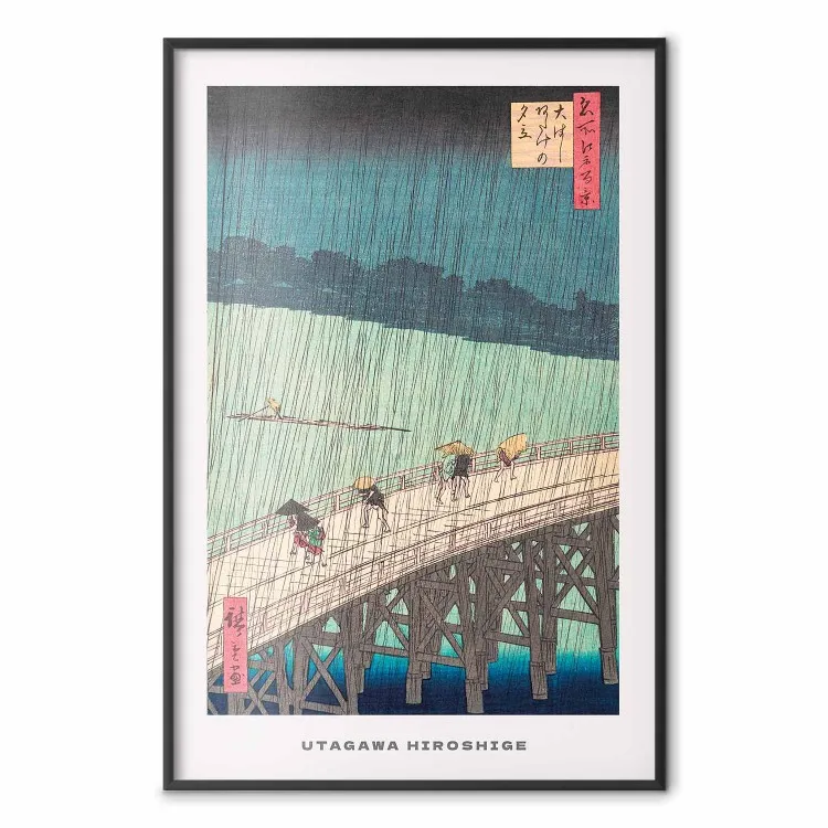 Pluie sur le pont