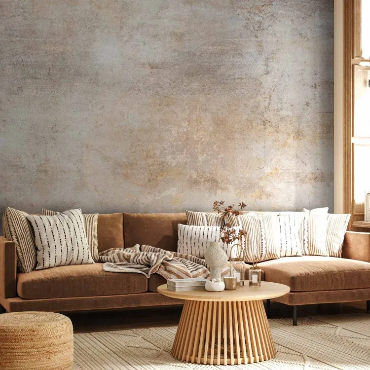 Souvenirs beiges - abstraction dans des tons clairs