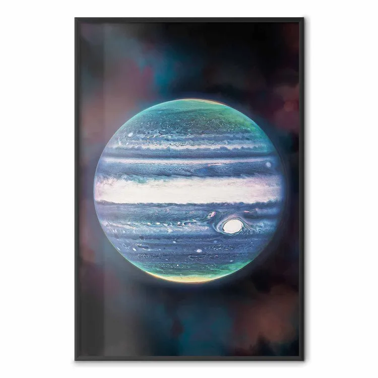 Planète Jupiter - zoom Jupiter espace aurores polaires