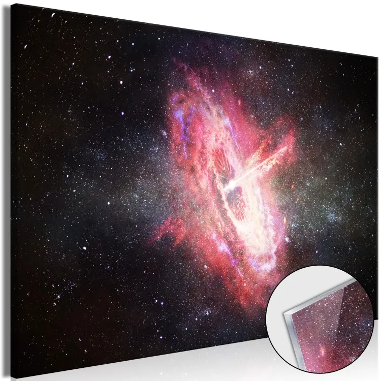 Début - supernova sur fond cosmique