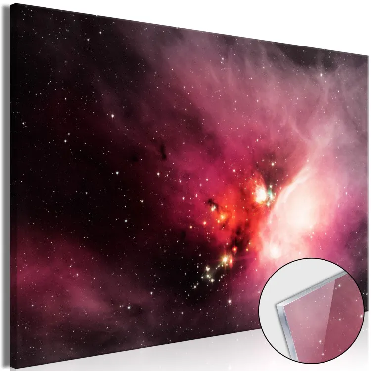 Nébuleuse Rho Ophiuchi - naissance étoiles ciel rose