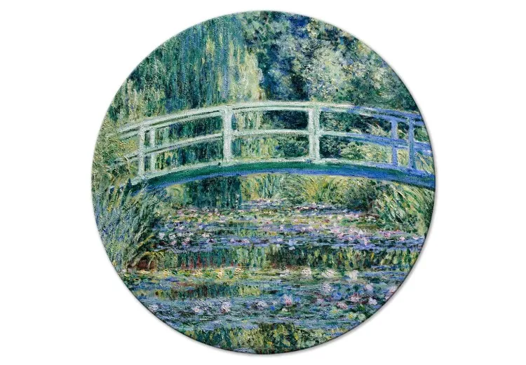Pont japonais à Giverny Claude Monet - paysage printanier