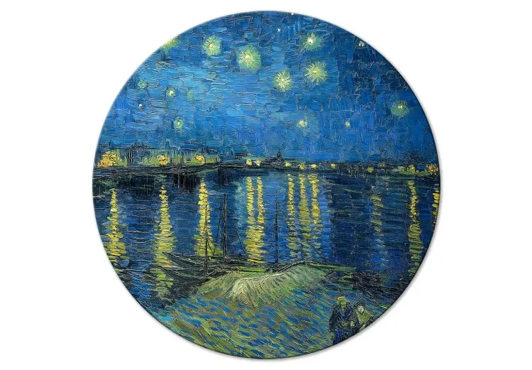 Vincent van Gogh - Nuit étoilée sur le Rhône - Bateau