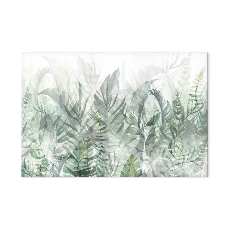 Prairie sauvage (1 partie) - feuilles dessinées sur fond clair