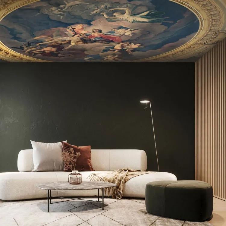 Sacred Motif - Rich Painting in Composition for Ceiling