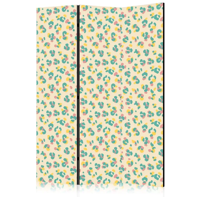 Taches colorées - taches multicolores sur fond clair formant un motif